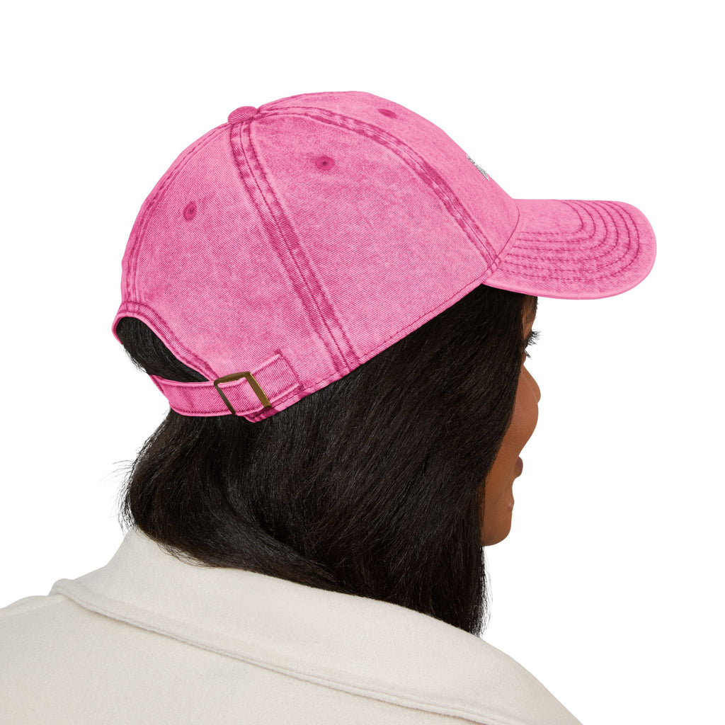 Embroidered 'Hot Girls Read Books' Vintage Baseball Cap